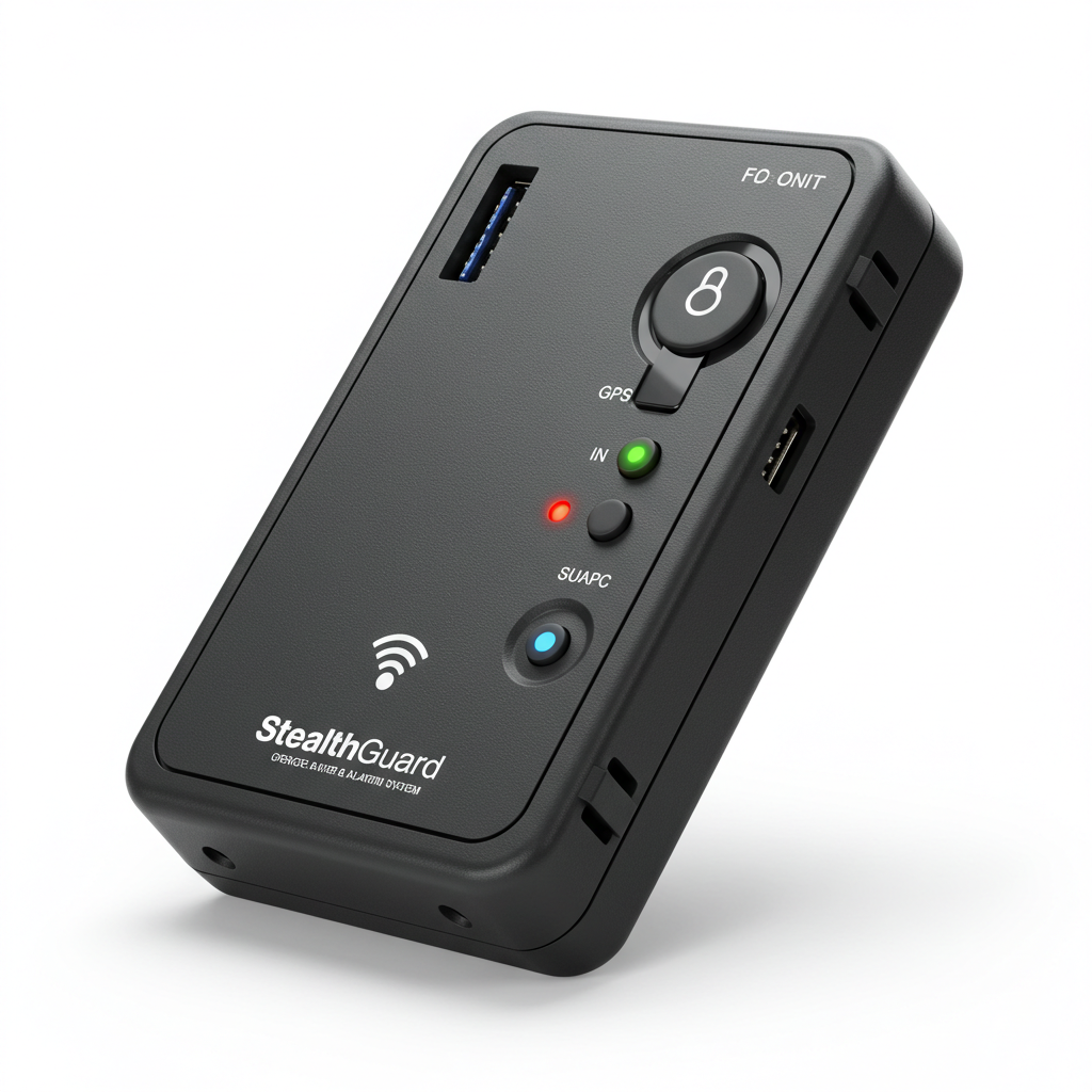 StealthGuard GPS Tracker & Alarm System
