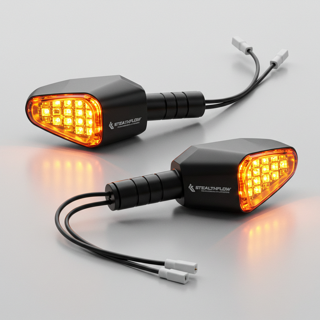 StealthFlow Integrated LED Turn Signals