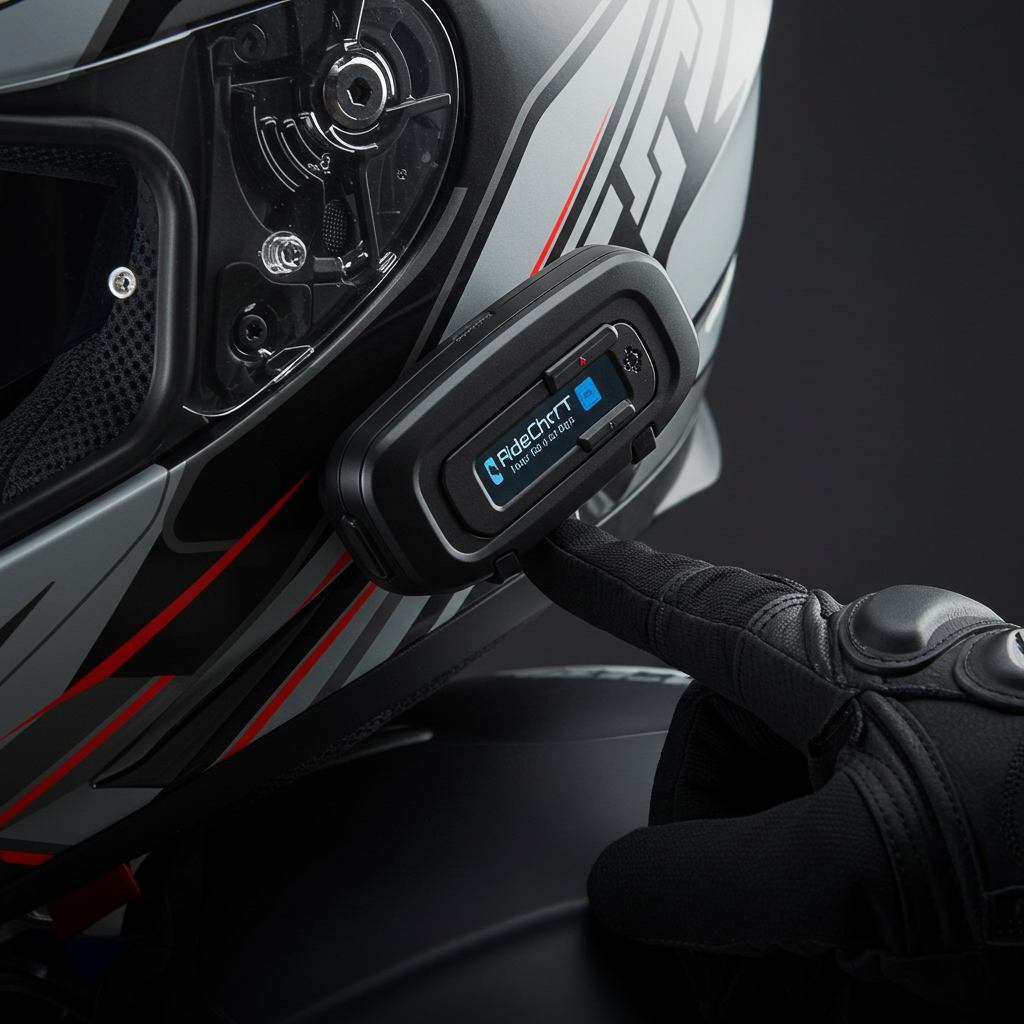 RideChat Pro Intercom System (Single Unit)